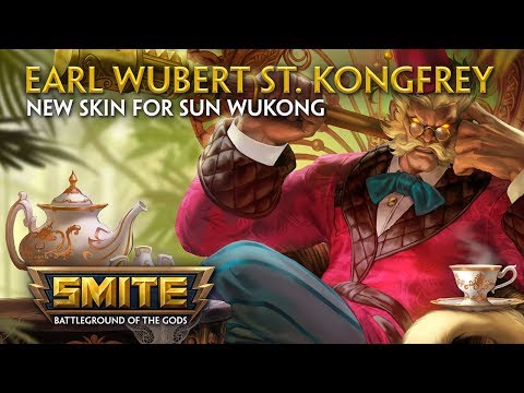 SMITE - New Skin for Sun Wukong - Earl Wubert St. Kongfrey