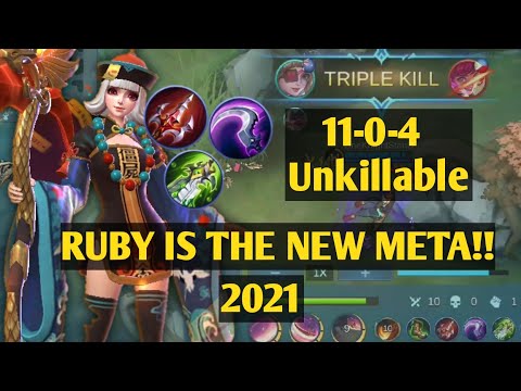 RUBY IS THE NEW META!! | Ruby Best Build 2021 | Mobile Legends | MLBB