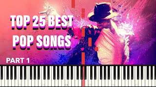 BEST POP SONGS (Piano) + SHEETS/SYNTHESIA