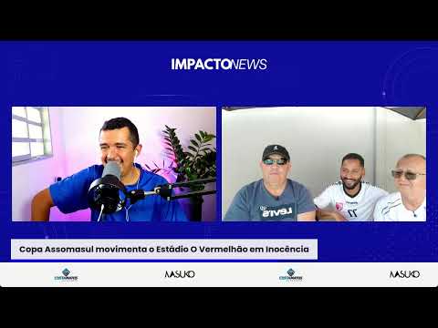 Copa Assomasul | Esquenta ao vivo no Estádio O Vermelhão
