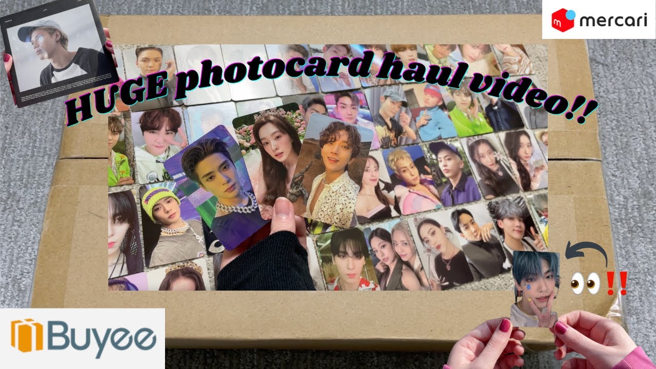 HUGE 2-part Buyee Photocard Haul!!  ♡