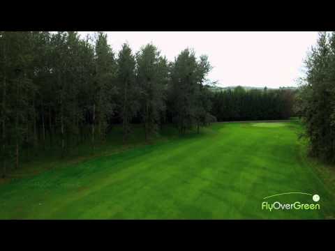 Golf De Vittel Ermitage - drone aerial video - Le Peulin - Hole#16