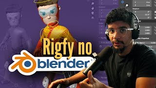 Como criar um RIG para animação no Blender (Rigfy tutorial)
