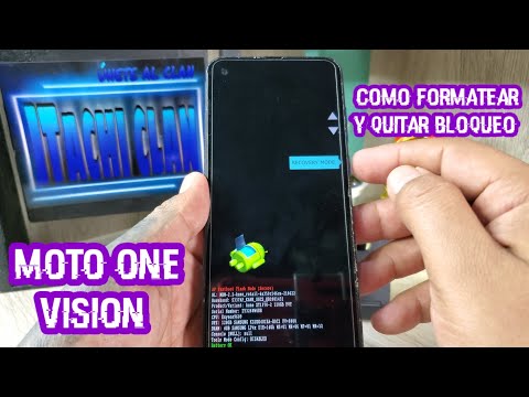 Formatear Moto One Vision XT-1970-2/ Hard Reset ✅️ Quitar Bloqueo En Pantalla