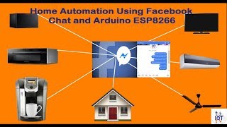 Home Automation Using Facebook Chat And Arduino ESP8266 WiFi