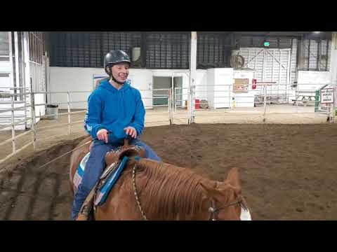 Barrel Race practice and drills with my student