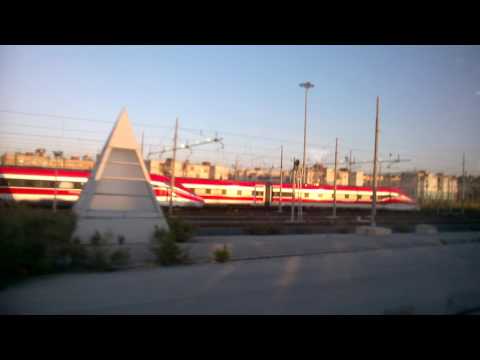 Partenza a Napoli Centrale per Roma Termini - Frecciarossa - Napoli Centrale - Mai 2017