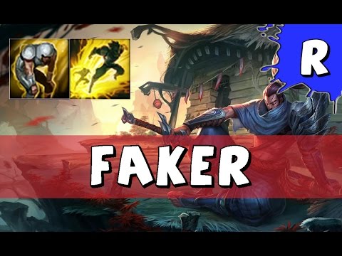 SKT T1 Faker as Yasuo vs Zeda MID - S6 Diamond 1 SoloQ - League of Legends