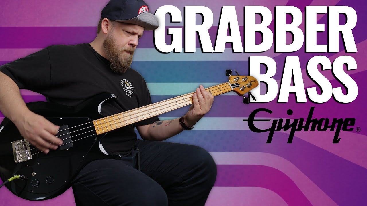 SO SICK! Epiphone Grabber Bass Reissue! - YouTube