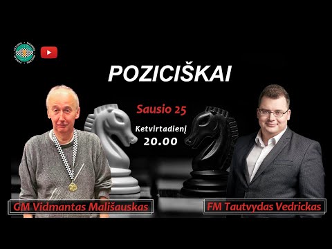 Poziciškai #8 – GM Vidmantas Mališauskas