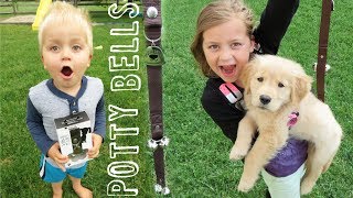 Potty Bells! Puppy Potty Training | Crazy8Family