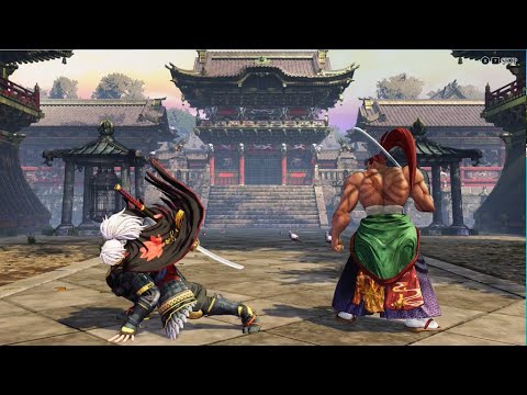 Samurai Shodown - Yashamaru VS  Genjuro
