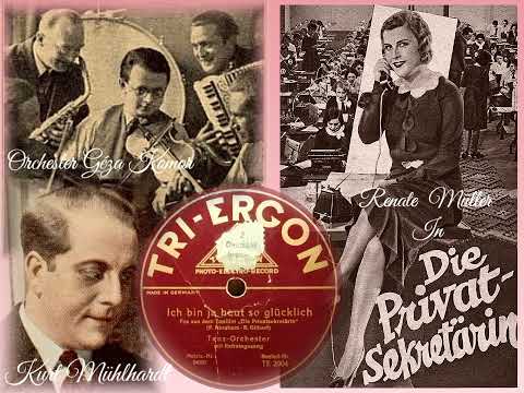 Harry Jackson's Tanzorchester (Géza Kómór) Ich bin ja heut so glücklich  (Tri-ergon 04165)