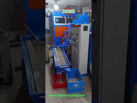 Kleine Kupfertrennmaschine Kabeldrahtrecycling | So trennen Sie Kupfer- und Kunststoffhaut