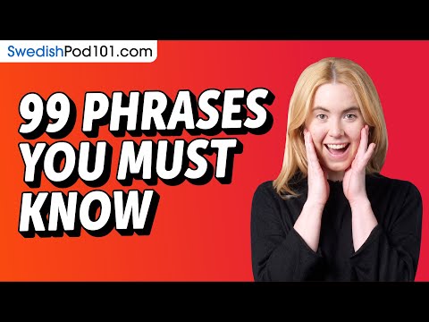 99 Phrases Every Swedish Beginner Must-Know