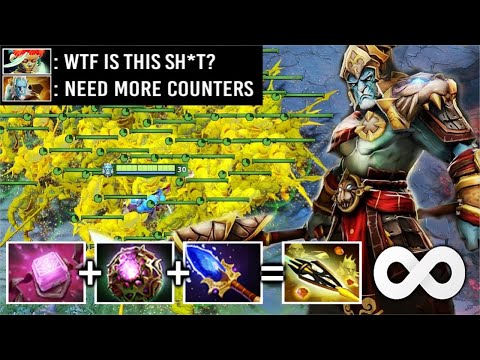 NEW ITEM Phylactery + Scepter Phantom Lancer is Free MMR in New Patch 7.33 Dota 2