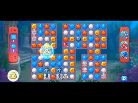 Fishdom Hard Level 9797 (No Boosters with Hammer) @choraelmin