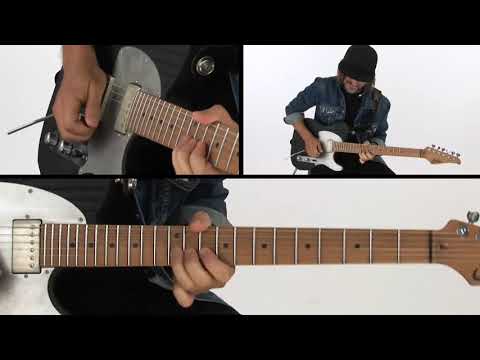 🎸 Soloing Guitar Lesson - Blues Solo in A: Performance - Andy Wood