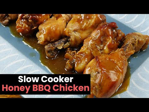 Slow Cooker Honey BBQ Chicken