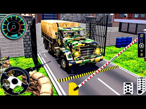 US Army Cargo Truck Simulator 3D - Vehicle Driving Mountain 3D - Android Gameplay - 2026 