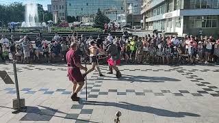 Gladiatorii in arena la Drobeta Turnu Severin