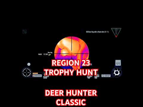 Insane One Shot Kill! ⚡️ | Deer Hunter Classic | Region 23 Trophy Hunt