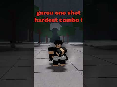 HARDEST GAROU COMBO ! #roblox #tsb #thestrongestbattleground