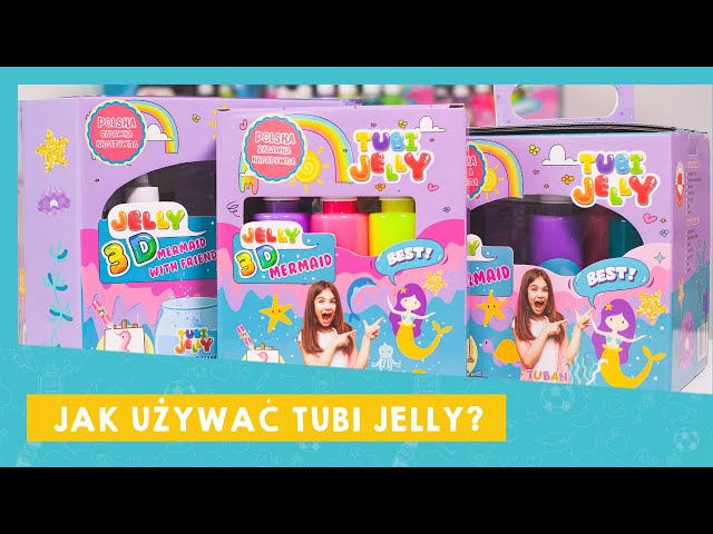 Tubi Jelly Kreativset XL Tiere zum Gestalten von 3D-Figuren