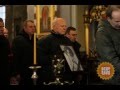 Мэр Львова Андрей Садовой на церомонии прощания с Кузьмой Скрябиным 