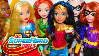 DC SUPER HERO GIRLS DOLLS Collection Review Video!!