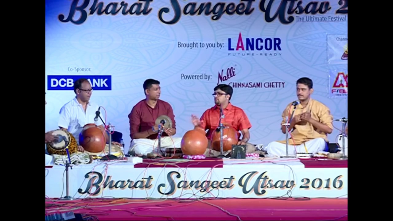 Laya Jam l Carnatic Instrument l Bharat Sangeet Utsav 2016 l NGS