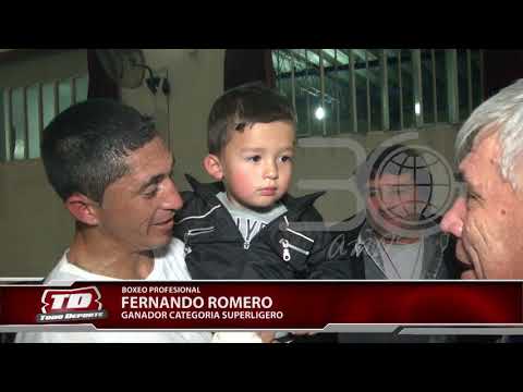 Boxeo | Fernando Romero | Ganador categoría superligero