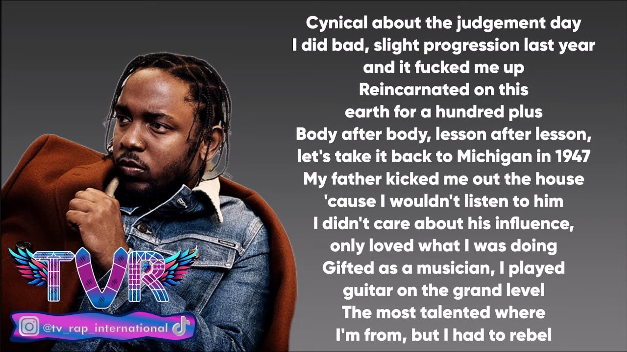 Kendrick Lamar - reincarnated (Lyrics Video)
