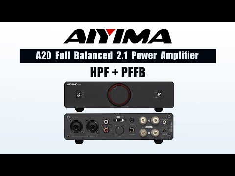AIYIMA 10th Anniversary Edition | A20 Fully Balanced 2.1 Power Amplifier
