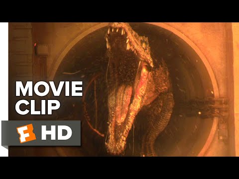 【映画で英語学習】パニック編　ジュラシックワールド２ (Jurassic World: Fallen Kingdom Movie Clip - The Baryonyx (2018) | Movieclips Coming Soon)