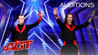 Hilarious Magic?! The Demented Brothers Perform Unique Tricks - America's Got Talent 2020 thumbnail
