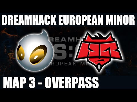 Dignitas vs HellRaisers | Finals Map 3 (Overpass) Regional Minor Championship Europe (16th May 2016)