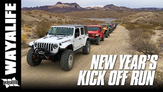 WAYALIFE NEW YEAR KICK OFF RUN : Desert Off Road & Rock Crawling Fun in Jeep JL & JK Wranglers