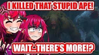 IRyS Reaction to 2 Apes Boss Fight and The Armored Warrior | Sekiro [Hololive EN]
