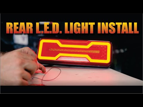 Rear L E D  Light Install