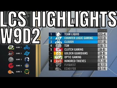 LCS Highlights ALL GAMES Week 9 Day 2 Summer 2019 League of Legends NALCS
