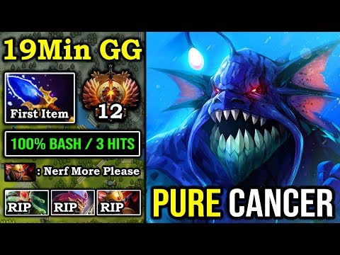 NERF ISN'T ENOUGH 19Min GG Offlane Pro Slardar First Item Scepter 100% Destroyed Enemy DotA 2