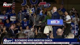 PROTESTERS CHARGE BIDEN: Protesters RUSH STAGE during Biden event