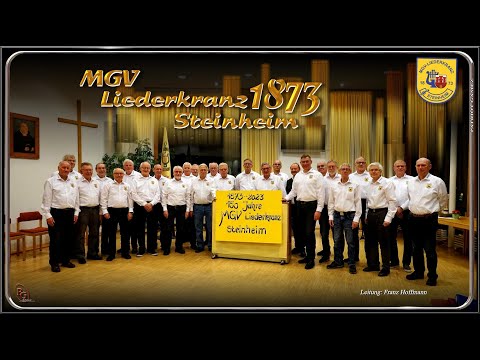 MGV LIEDERKRANZ 1873 STEINHEIM ~ Wo Musik erklingt - Dieter Frommlet ~ Ltg. FRANZ HOFFMANN (1995)...