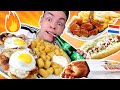 Ich esse 1 Tag lang nur IMBISSBUDEN-GERICHTE (Spezial Folge🍗🍟🌭)