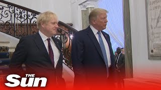 Trump tells Boris Johnson he wants &#39;a very big trade deal&#39; with the UK