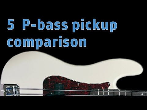 Precision Bass Pickups Shootout - Fender, Seymour Duncan, Bill Lawrence, Squier