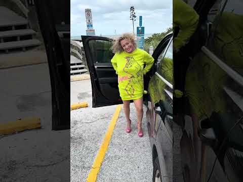 A nice day at the beach making content in pantyhose and heels. 