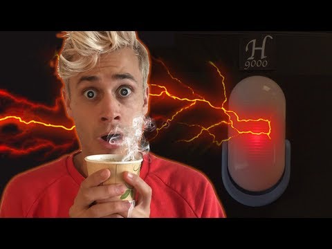 DEN ONDE KAFFEMASKINEN - Skrekkfilm