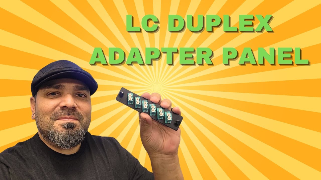 Duplex Fibre Adapter Installation